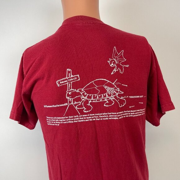 NY Summer Conference T Shirt Mens Size S Red 2006 Got Religion Preserving Faith - Picture 1 of 5